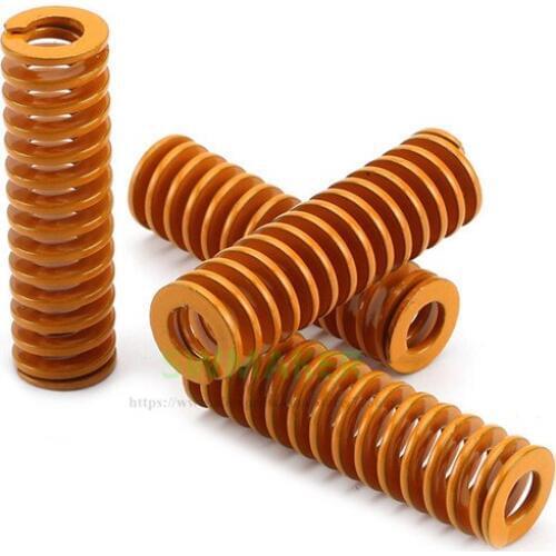 4pcs Orange Spring height 35mm High Elasticity For Heated bed TEVO Tarantula Series 3D Printer Parts