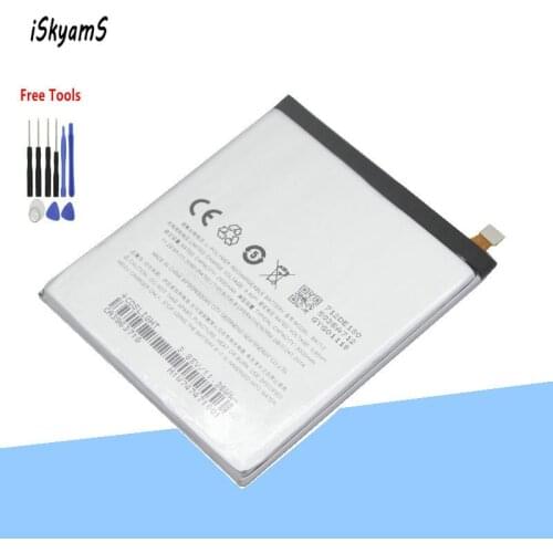 ISkyamS 1x 3000mAh BA712 Hight capacity Replacement For Meizu M6s Meilan S6 Mblu S6 M712Q/M/C M712H Mobile Phone Battery +Tool
