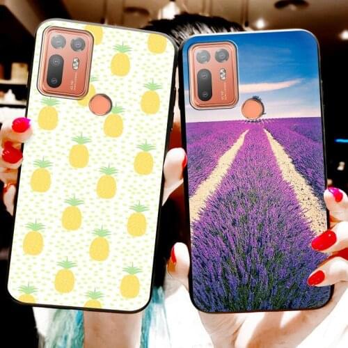 Anime Luxury Phone Case For HTC Desire 20 Plus/D20+ Anti-dust Black Case Dirt-resistant New