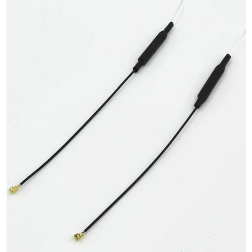 2Pcs 150mm 2.4G Receiver Antenna Aerial 3DB w Copper Tube IPX13 Plug for Frsky Receivers Remote Control Antenas Receptor Futaba