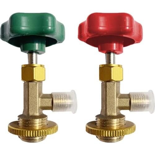 Car Refrigeration 1/4 SAE Auto AC Can Tap Valve Bottle Opener For R134a Low Pressure Gas Refrigerant Air-conditioning