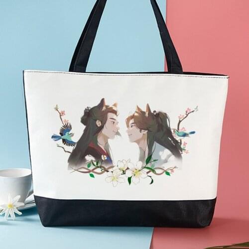 WORD OF HONOR Shan He Ling Environmental Protection Bags Tian Ya Ke Wen Kexing Zhou Zishu Canvas Carry Bags For Women CS640