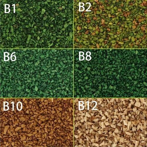 Diorama Terrain Powder Tree Powder DIY Scrub and Scatter Foliage Material Wooden Leaves Model Building Material Landscape 30g