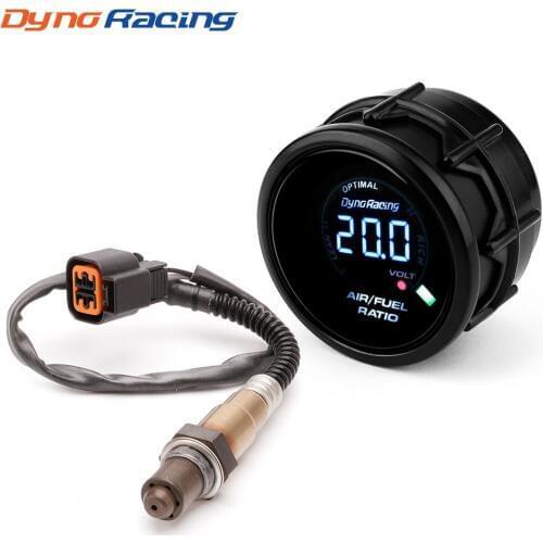 Dynoracing 52mm Auto Car Air Fuel Ratio Gauge Digital Front Narrowband Oxygen Sensor For 1999-2010 Hyundai Accent
