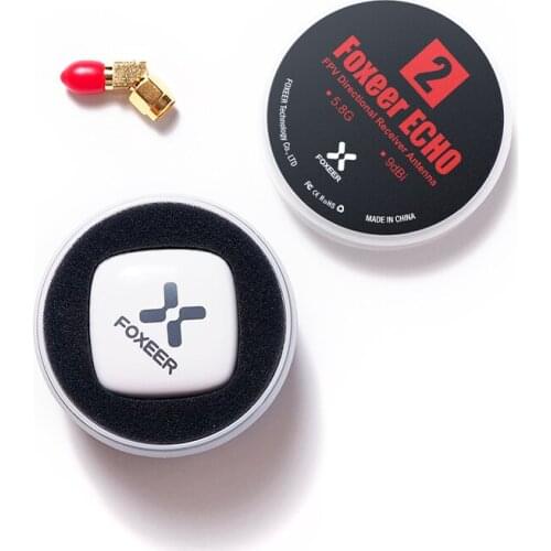 Foxeer Echo2 9dBi Patch SMA Antenna for RC FPV Racing Drone goggles Skyzone Fatshark