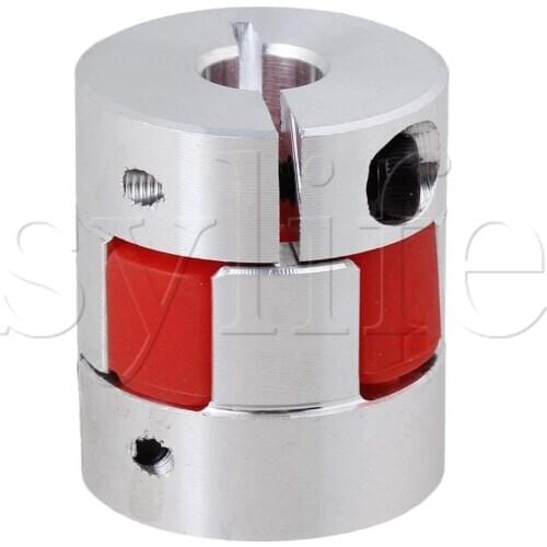 Testing Equipment 6 x 6mm CNC Plum Coupling Shaft Coupler D25L30