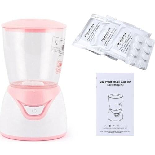 Mini Automatic Mask Machine DIY Collagen Face Make Treatment Machine Natural Fruit Vegetable Mask Beauty Facial SPA Skin Care