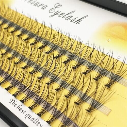 1 box of grafted eyelashes 3D eyelash extension 10D 0.1 thick personal eyelashes false eyelashes eye makeup