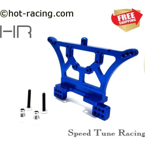 Radio control RC rear aluminum shock tower for electric stampede rustler Trax Slash 2WD option upgrade parts