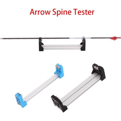Bow And Arrow Spine Tester Archery Debugging Accuracy Shooting DIY Bow Adjustment Tool Tail Angle Adapter