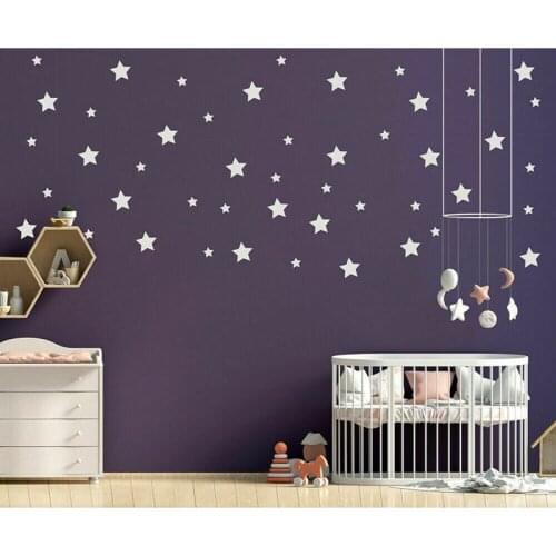 Vinyl Wall Art Stickers Bedroom Star Home Decor DIY Baby Kids Boy Girls Children Bedroom Wall Decal Decor Wall Stickers Z518