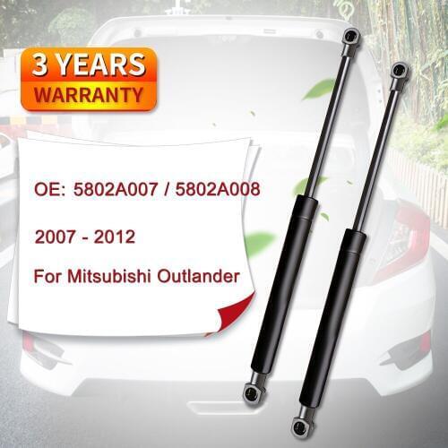 Tailgate Gas Strut 5802A007 / 5802A008 / 5802A303 / 5802A304 for Mitsubishi Outlander 2nd Gen ( 2007 - 2012 ) ( Pack of 2 )