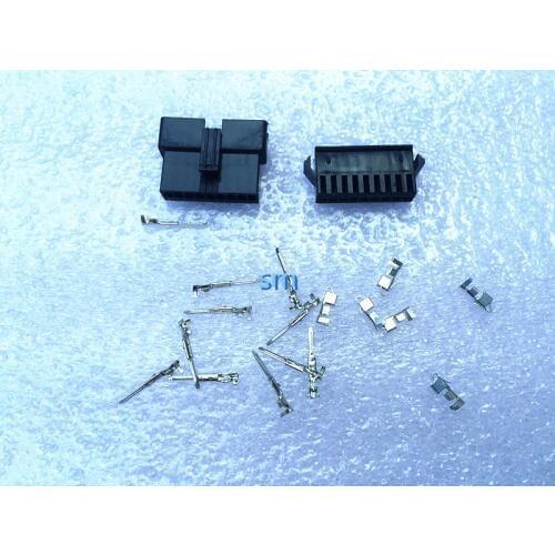 10 Sets JST 2.54mm SM 9 Pin 9 Way Multipole Connector plug With ternimal male and female