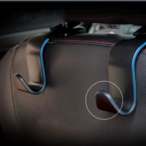 2pcs Car Seat Back Hooks Hanger Storage For BMW E81 E82 E87 E90 E91 E92 E93 E36 E38 E39 E46 Z4 Z3 E53 X5 E70 X3 M Accessories