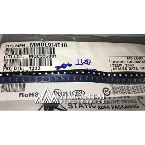 50PCS/LOT 100PCS/LOT 500PCS/LOT Free Shipping! 100% New Original MMDL914T1G MMDL914 5D SOT23