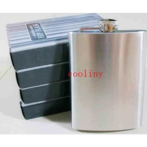 100pcs/lot Fedex DHL Free Shipping 6oz 170ml Wholesales Mini Portable Whiskey Stainless Steel Hip Flask