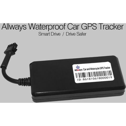 Allways Waterproof Small Car GPS Tracker with GSM/GPRS or GPS satellites locate and monitor any remote targets by SMS or GPRS