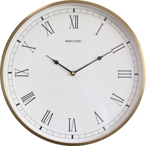 Large Luxury Gold Wall Clock Modern Silent Living Room Home Watch Clock Mechanism Report Punctually Zegar Scienny Gift FZ595