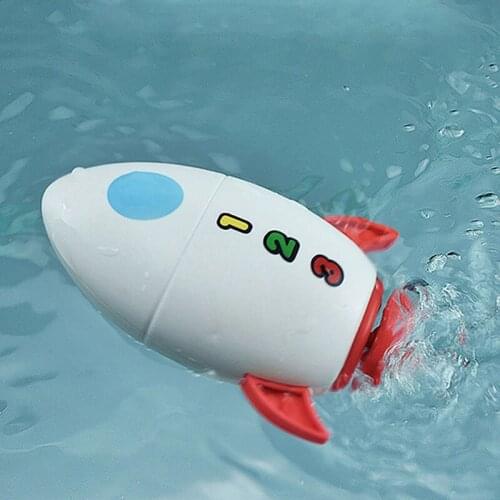Baby Bath Toys Submarine Water Toy Clockwork Spring Turn Knob Switch Cute Tool Wind Up Toys Pool Accessories No Battery Needed