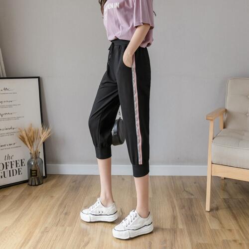 DONAMOL Women's Cropped Trousers