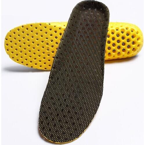 USHINE Mesh Breathable Stretch Deodorant Running Pads Foot Insoles Men Women Shoe Insoles Sole Memory Foam Orthopedic Insole