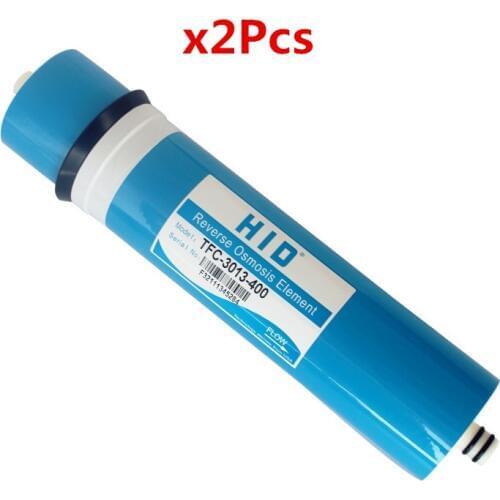 2pcs 400 gpd reverse osmosis filter Reverse Osmosis Membrane TFC3013-400 Membrane Water Filters Cartridges ro system Filter Memb