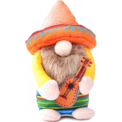 Dwarf Doll Swedish Gnomes Figurines Ornaments Home Kids Gift Decoration Mexico Lovely Hawaii Faceless Forest Old Man Pendants