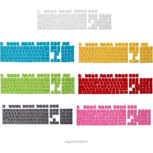 PBT 104 Keyscaps Keys Doubleshot Backlit Variety Of Color Choices For Cherry MX Mechanical Keyboard KeyCap Mar29 21 Dropship