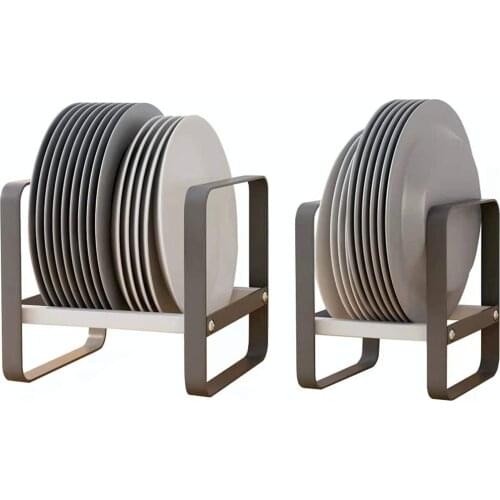 Kitchen Rack Pot Bowl Cutting Boards Tray Storage Holder Organizer Multifunction Kitchen Closet Shelves Dish Drying Rack Drainer