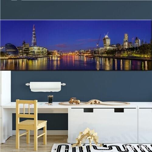 New DIY Diamond Paintings"New York Brooklyn Bridge"Night Scene,city Panoramic full round Diamond Embroidery mosaic Large AS5