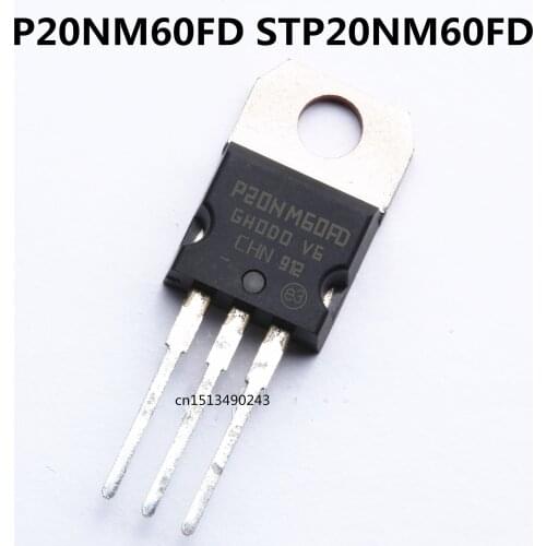 Original New 5PCS / P20NM60FD STP20NM60FD TO-220 TO220