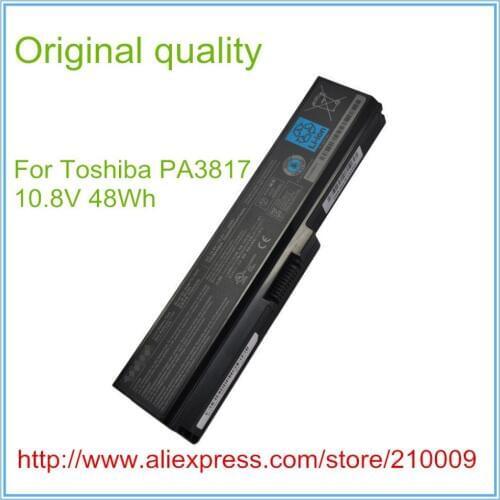 Original quality Battery For L630 L650 L645 L655 L600 L700 L730 L735 L740 L745 L750 L755 PA3817U-1BRS PABAS228 PA3817,PA3817U