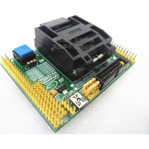 Original YAMAICHI STM32 GD32F IC Test Seat Burning Programmer STM32F103 Socket Adapter LQFP144