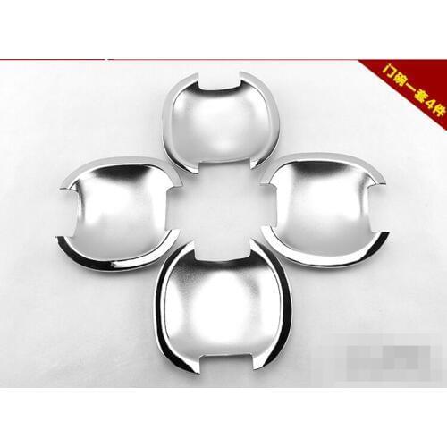 FIT 2012 2013 2014 2015 2016 2017 for FORD FOCUS 3 MK3 CHROME DOOR HANDLE BOWL COVER CUP CAVITY TRIM CATCH GARNISH MOLDING BEZEL