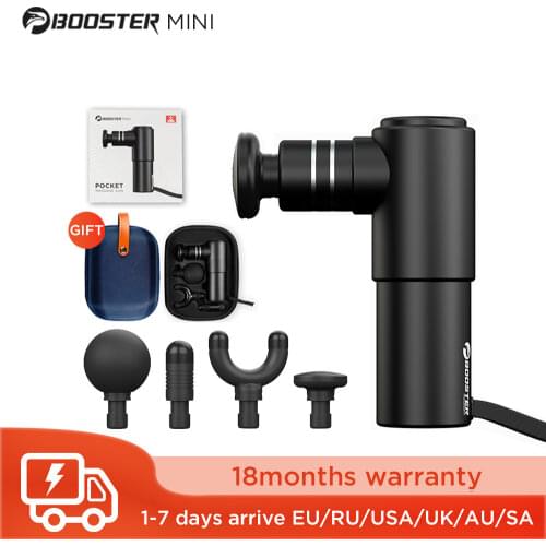 Booster MINI Professional Portable Massage Gun High Frequency Type-c Fast Charge for Pain Relief Body Neck Relaxation Massager