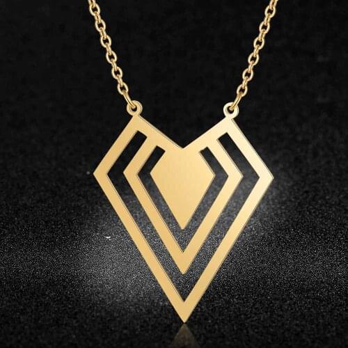 100% Stainless Steel Animal Fashion Necklace for Women Female Trendy Jewelry Wedding Party Necklaces