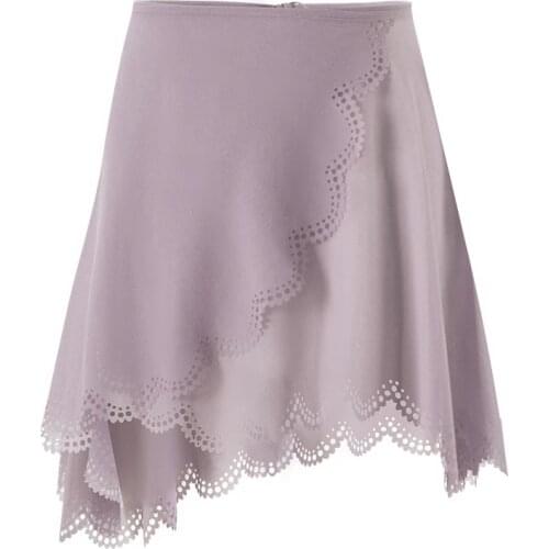 2021 New Ballet Dance Skirt Summer Adult Pure Color Chiffon Practice Costume Tutu Girls Ballet Dancing Dress