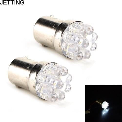1pcs Practical Replacement Car Stop Tail Bulb Lamps G18 1157 9 LED White Car LED Lights Car