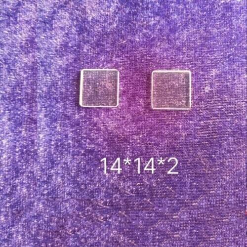 14*14*2 MM beauty equipment, with high temperature resistance, pressure resistance, scratch resistance for sale