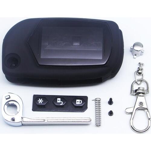 A91 Uncut case with glass for Starline A91 A61 B9 B6 uncut blade fob case cover A91 folding car flip remote