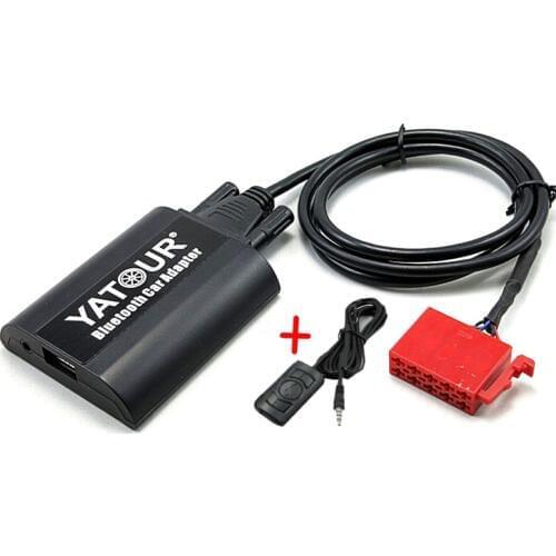 Yatour BTA Bluetooth Hands Free Call Smart Phone A2DP Car kits for Benz 10-pin 1994-1998 W140 W202 W210