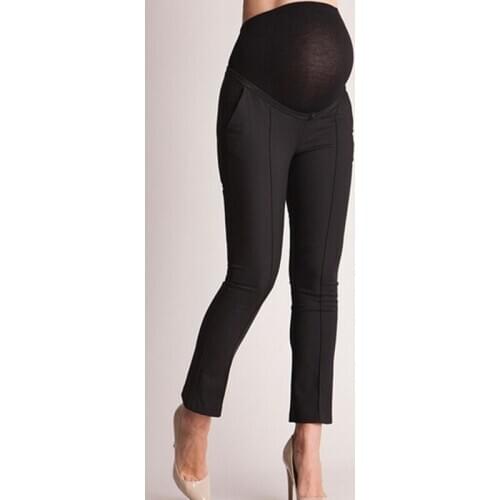 Pregnancy Women Pencil Pants High Waist Slim Pants Pantalon Femme Office Lady Pregnant Women Autumn Spring Long Pants