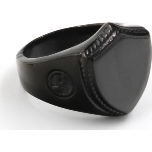 Hot style titanium steel shield ring Europe and the United States mens fashion accessories Factory direct free shipping