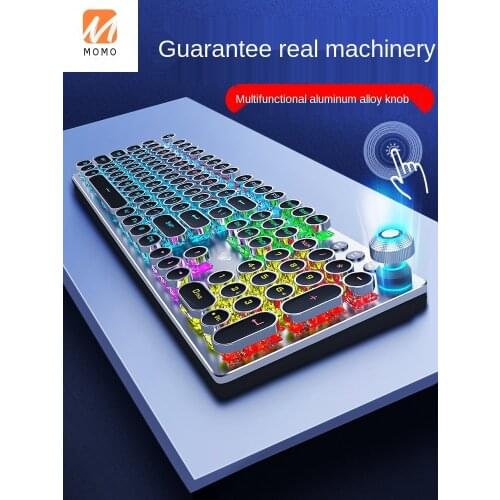 Gaming Mechanical Keyboard Keyclick Linear Action Alternate Action Or Ergonamic E-Sports Wired Office Typing Keyboard Mouse Set