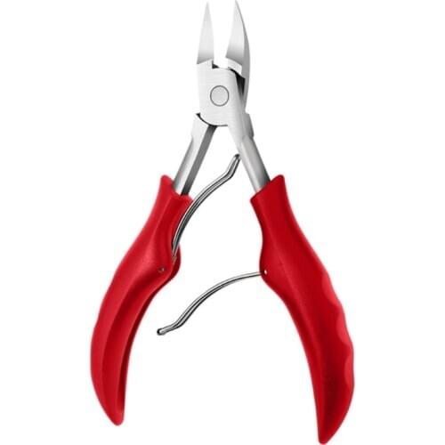 Podiatrist Toenail Clippers, Professional Thick and Ingrown Toe Nail Clippers RXJC