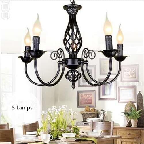 Chandelier living room lamp bedroom lamp