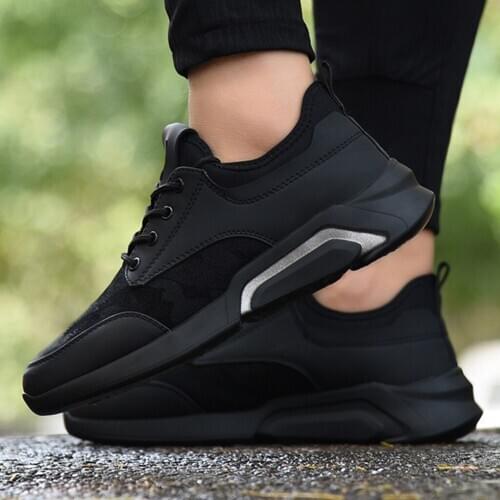 Mens Casual Comfortable Breathable Board Shoes Athletic Sneakers Shoes Work Safety Shoes Outdoor Stylish Breathable Sneaker