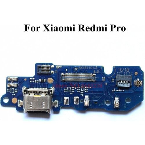 Original USB Charging Dock Port Flex cable For Xiaomi Redmi pro Charger plug board with Microphone Replacement parts