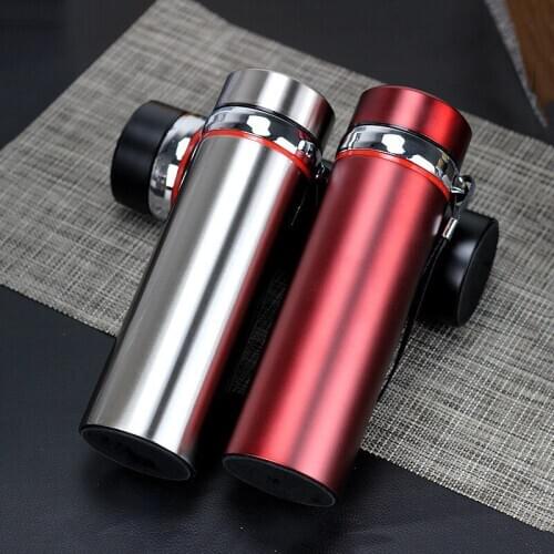 2019 New Stainless Steel Business Thermos Bottle Lovers Portable Thermo Cup Creative Gifts