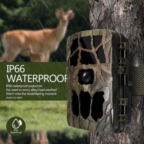 20MP 1080P Wildlife Hunting Camera 0.2s Trigger Wildlife Camera Scouting Security Hunting Trail Cameras IP66 4K HD Photo Trap